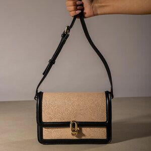 NWT - Jules Kae "Mia" Crossbody Bag (Color: Blush & Black)